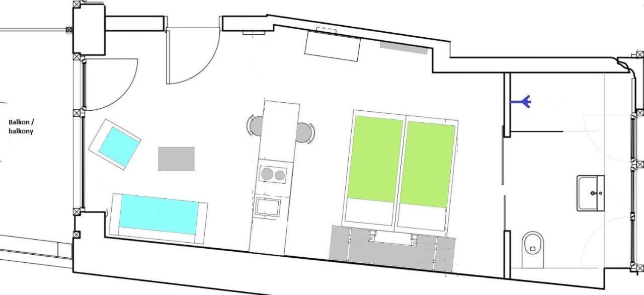 1463 Apartmenthaus Karlsruhe Exterior photo